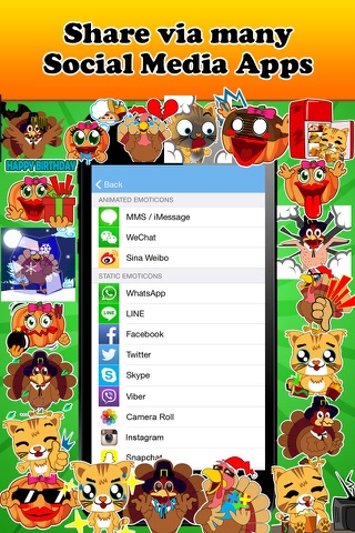 Emoji Kingdom Free  - Christmas Turkey Emoticons screenshot 3