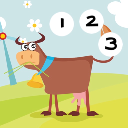 Animals of the Farm Counting Game for Children: Learn to Count Numbers 1-10 icon