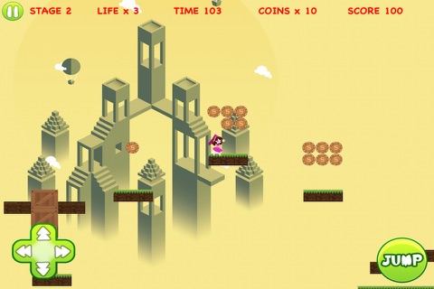 A Beautiful Princess Adventure - Run And Jump In The Valley For World Peace screenshot 2