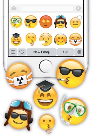 New Emoji - Extra Emojis Keyboard screenshot 3