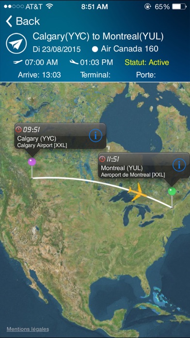 Montreal Airport + Flight Tracker HD YUL Pierre Elliott Trudeau Screenshot 1