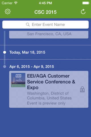 EEI/AGA Customer Service Conference screenshot 2