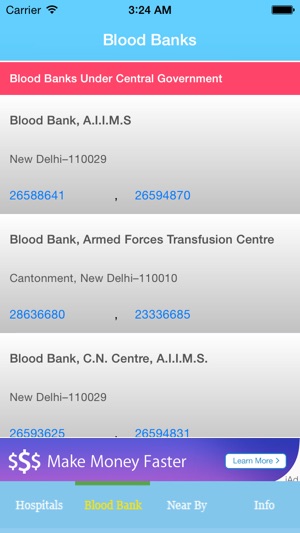 Delhi Hospitals & Blood Bank(圖2)-速報App