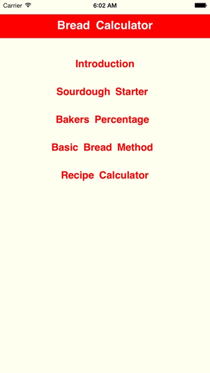 BreadCalculator