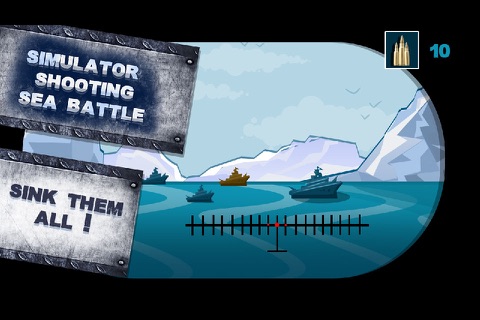 Simulator Shooting Sea Battle screenshot 2