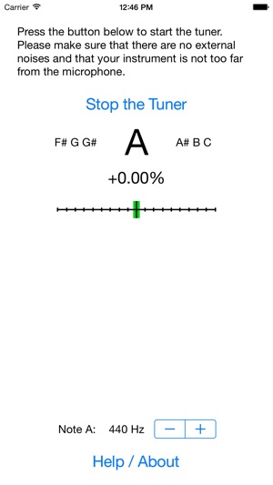 Chromatic Instrument Tuner