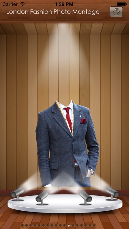 London Fashion Photo Montage: Men Suit App