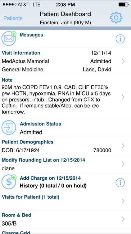 MedAptus ICD-10 Charge Capture