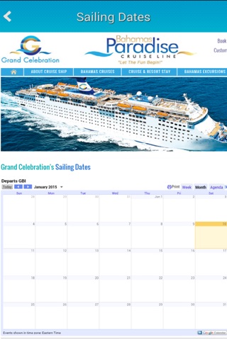 Bahamas Paradise Cruise Line screenshot 3