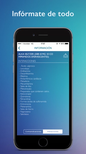 Infarmon: Base de datos de fármacos sin receta. Interaccione(圖3)-速報App