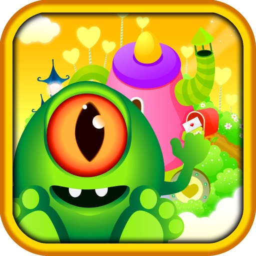 Tap and Hit the Wild Monsters in the Sky Island Icon