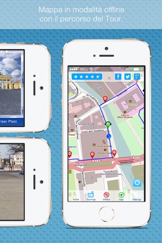 Berlino guida Quartiere Governativo: Guidata interattivo multimediale GPS Tour a piedi, visita intorno alla Porta di Brandeburgo, video e audioguida, giro con mappa offline - SD screenshot 3