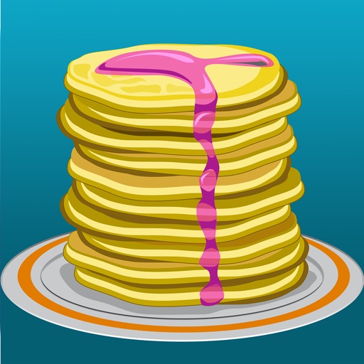 Pancake Flip Mania - Stack and Match Pancakes Burgers Pizzas and Cakes Icon