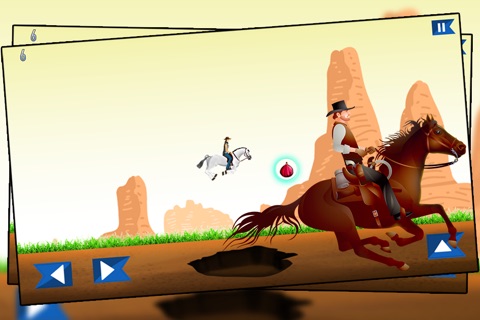 Cowboy Horseback Riding Obstacle Second Race : The western horse agility dressage - Free Edition screenshot 4