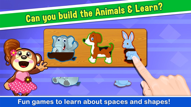 ABC Preschool Learning Educational Puzzles for Toddler  - teachme the alphabet, shapes, animal & endless fun!