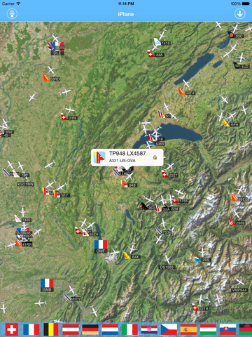 Screenshot #6 pour Swiss Airport - iPlane Flight Information
