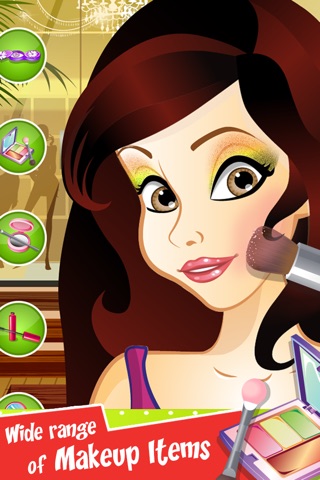 Beauty Salon - Free College Chic Fashion Makeover & Dress up Game for Teens & Girls screenshot 2