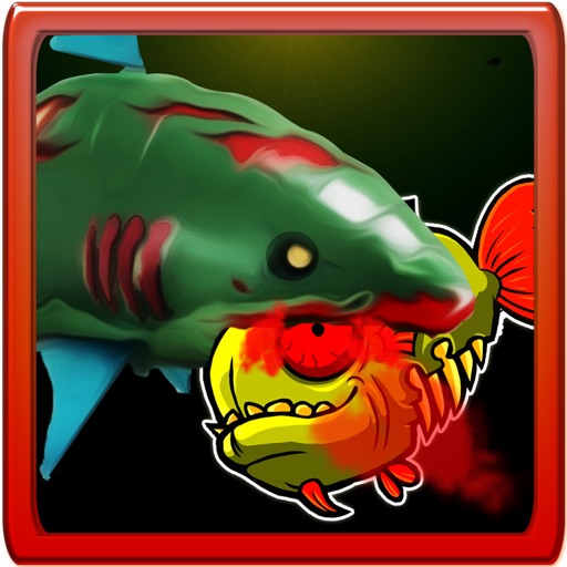 Hungry Zombie Shark Attack Frenzy: Eat the Small Fish Pro