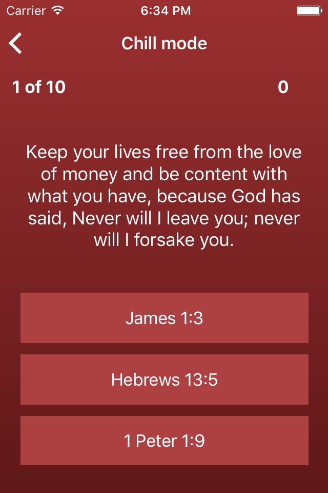 Know your bible? The bible verse quiz! screenshot 2