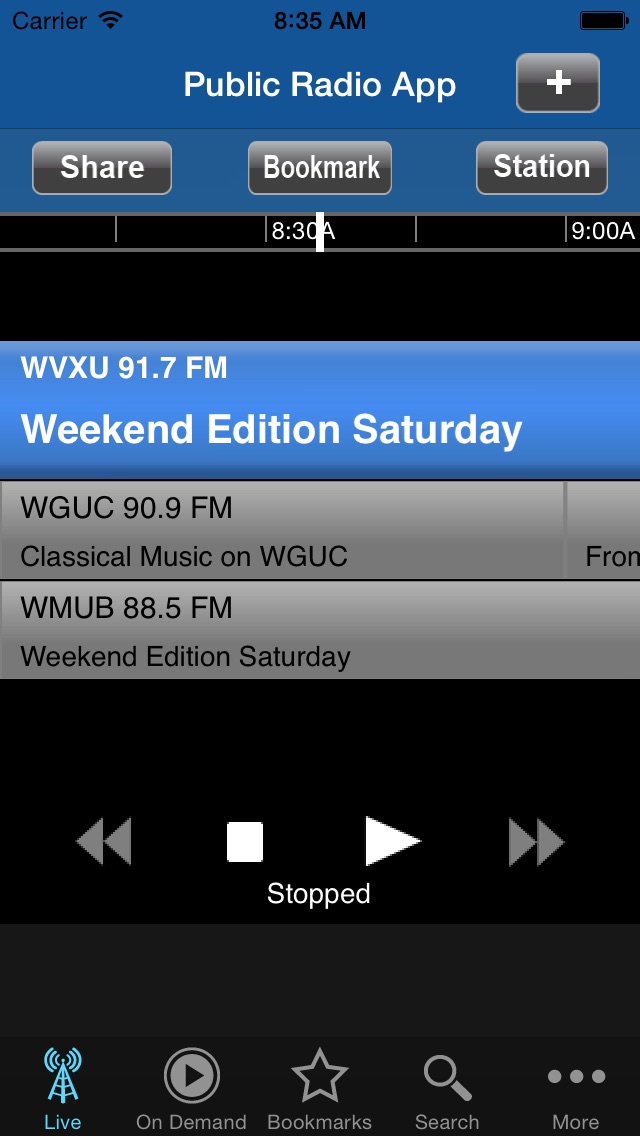 Public Radio App screenshot1