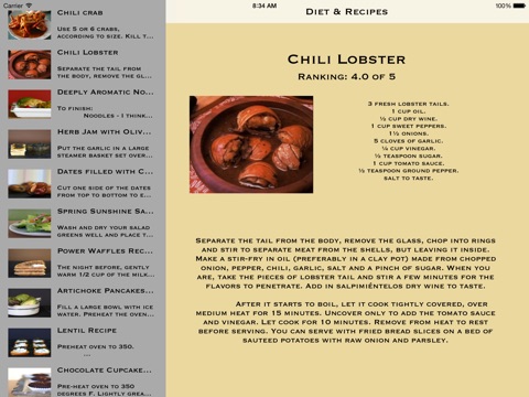 Diet & Recipes screenshot 3
