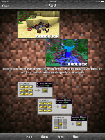 Lucky Block Mod - Guide for Minecraft PCのおすすめ画像3