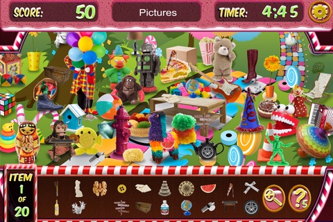 Hidden Objects: World of Candy screenshot 4