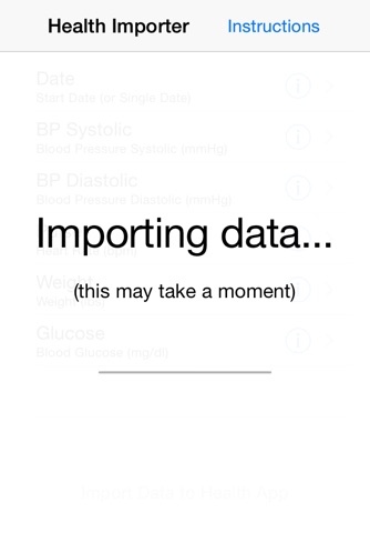 Health Importer screenshot 4