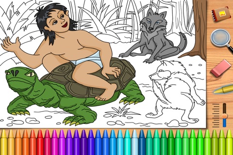The Jungle Book. Coloring book for children screenshot 2