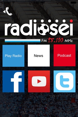Radiosei screenshot 2