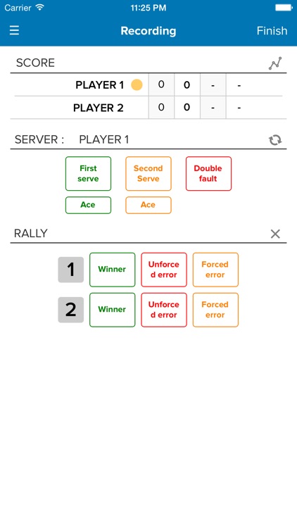 Tennis • Tracker