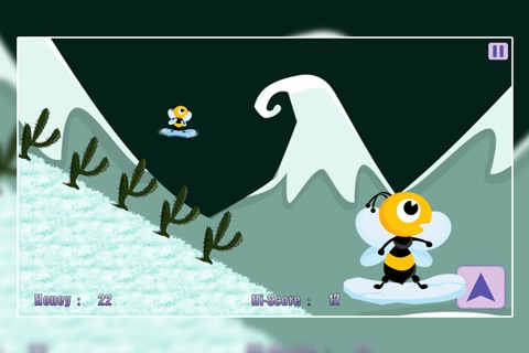Honey Winter Quest : The Cool Bee Boy Snowboard Racing Game - Premium screenshot 4
