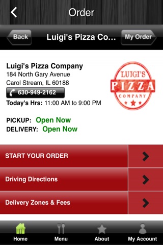 Luigi's Pizza Company screenshot 2
