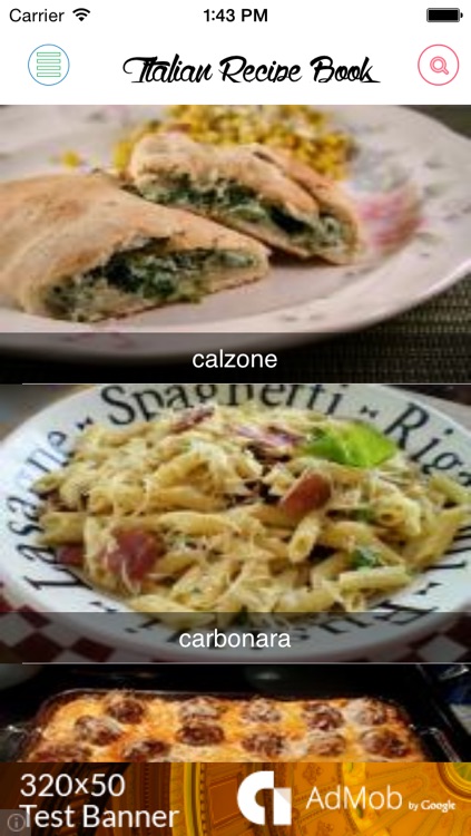 Italian recipes free