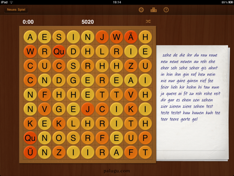 Kreuz und Quer für iPad - Wortsuche screenshot 3