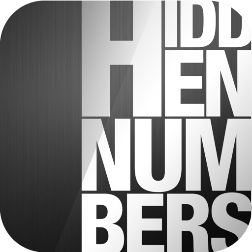 If you can, open 5 hidden numbers !「HiddenNumbers」 iOS App