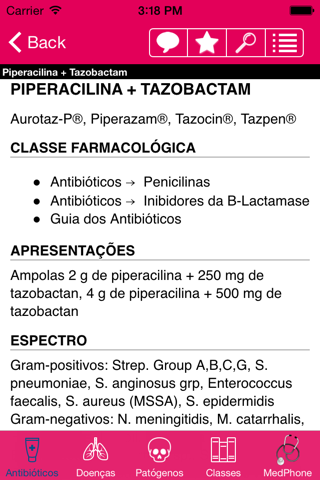 Guia dos Antibióticos screenshot 2