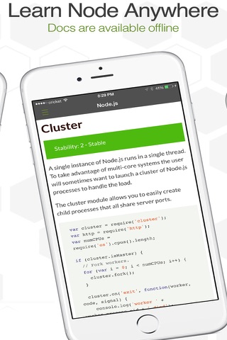 Node Docs - Offline Documentation for Node.js screenshot 2