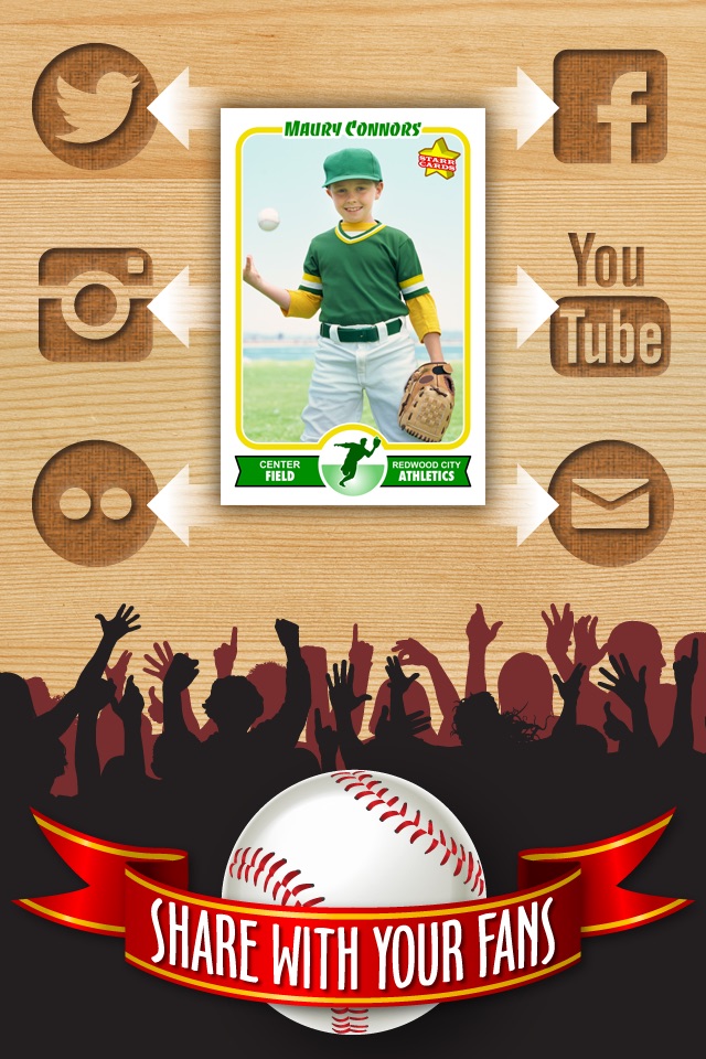FREE Baseball Card Template — Create Personalized Sports Cards Complete with Baseball Quotes, Cartoons and Stats screenshot 4