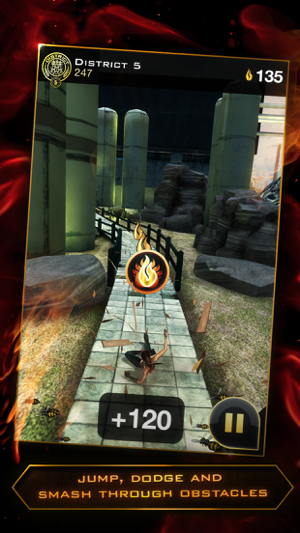 ‎Hunger Games: Catching Fire - Panem Run Screenshot