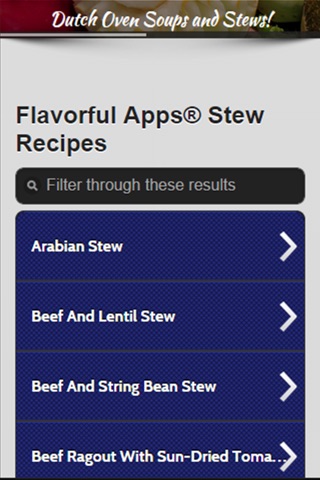 Dutch Oven Soup and Stew Recipes screenshot 2