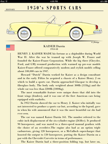 1950's Sports Carsのおすすめ画像3