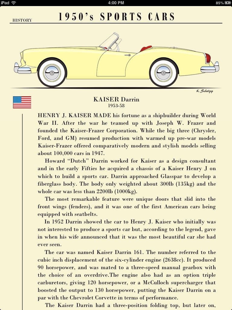 1950's Sports Cars screenshot 3