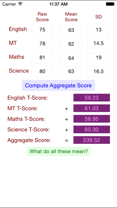 How to cancel & delete PSLE Aggregate Calculator from iphone & ipad 3