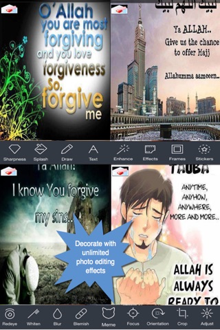 All Time Islamic Greeting Cards.Customising and Sending eCards with Islamic Teachings screenshot 3
