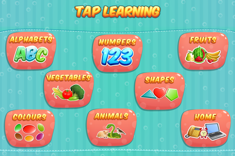 First Words Toddler Tap Learning : Learn & Match game for Kids screenshot 3