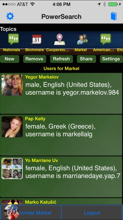 PowerSearch for Facebook screenshot-3