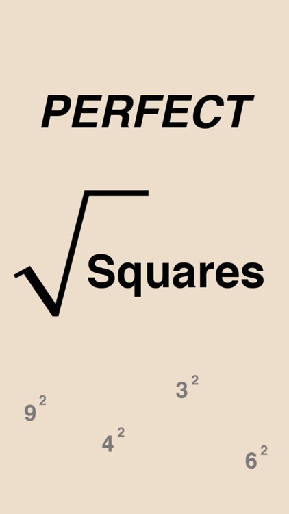 Perfect Squares: The Game of Math