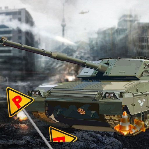 AAA Iron Tank Force Parking Wars Mania Icon