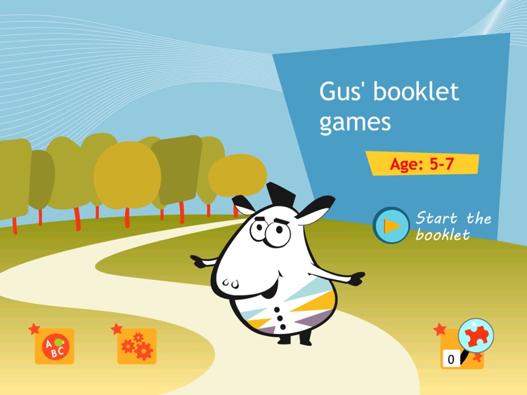 Gus booklet games for kids 5 to 7 [Free] : Summer activities